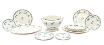 Lot 222A - A Spode bone china, eight-setting part service