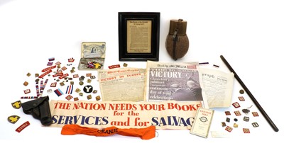 Lot 115 - World War ll memorabilia