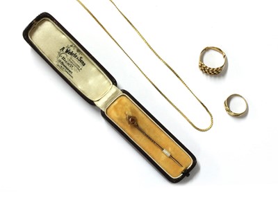Lot 188 - A quantity of gold jewellery