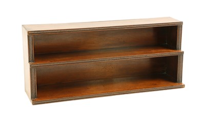 Lot 314 - A Regency open bookcase