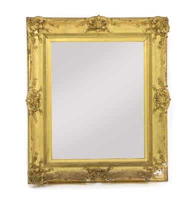 Lot 274 - A 19th century gilt gesso frame
