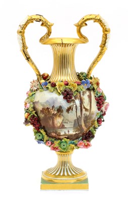 Lot 89 - A Bloor Derby vase