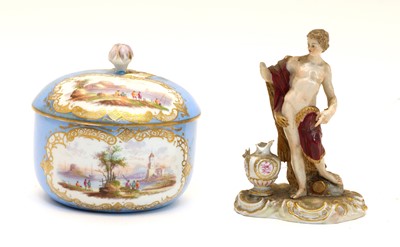 Lot 91 - A Meissen figure
