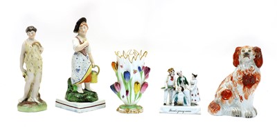 Lot 88 - A Pearlware figure