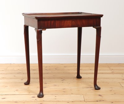 Lot 22 - A George II mahogany silver table