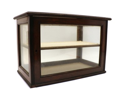 Lot 164 - A Victorian rosewood table top cabinet