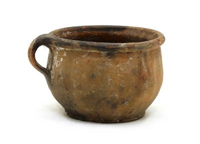 Lot 371 - An early child's earthenware chamber pot