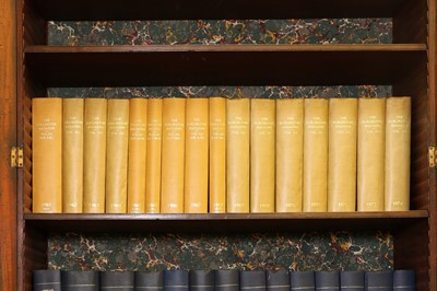 Lot 55 - A long run of bound 'The Burlington' magazines