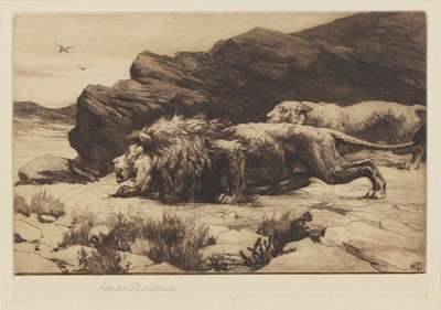Lot 657 - Herbert Thomas Dicksee RE (1862-1942)
