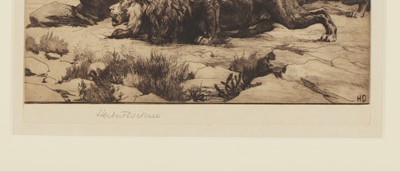 Lot 657 - Herbert Thomas Dicksee RE (1862-1942)