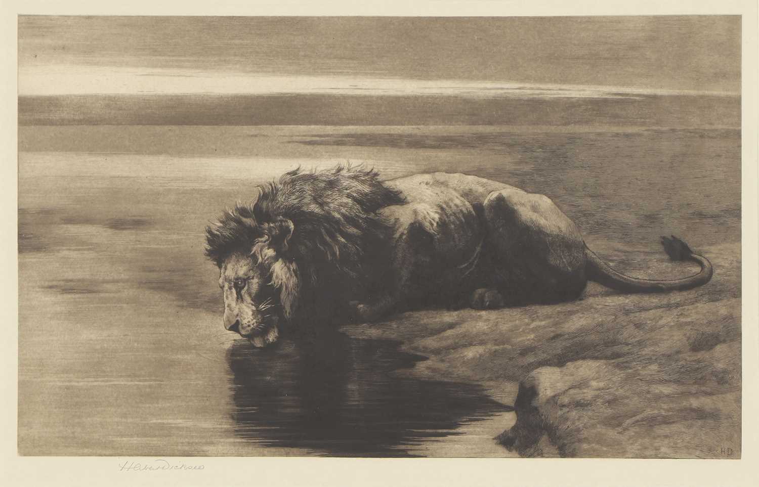 Lot 655 - Herbert Thomas Dicksee RE (1862-1942)