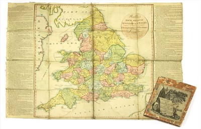 Lot 8 - WALLIS, John: New Geographical Game, exhibiting a Tour Through England & Wales.