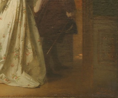 Lot 594 - Pancraz Koerle (German, 1823-1875)