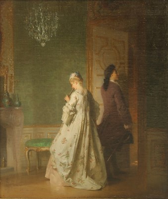Lot 594 - Pancraz Koerle (German, 1823-1875)