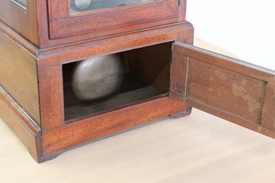 Lot 34 - A walnut cased bracket clock