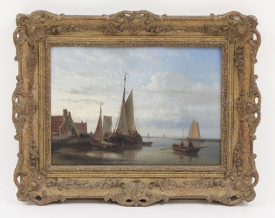 Lot 573 - Abraham Hulk (Dutch, 1813-1897)