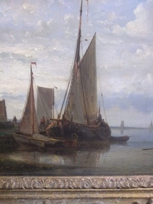 Lot 573 - Abraham Hulk (Dutch, 1813-1897)
