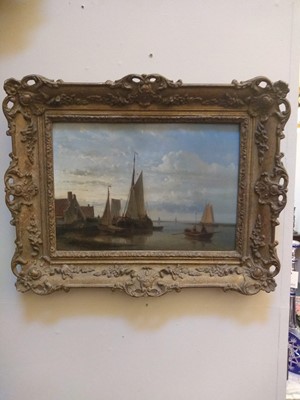 Lot 573 - Abraham Hulk (Dutch, 1813-1897)