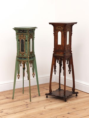 Lot 206 - Two Continental Art Nouveau stands