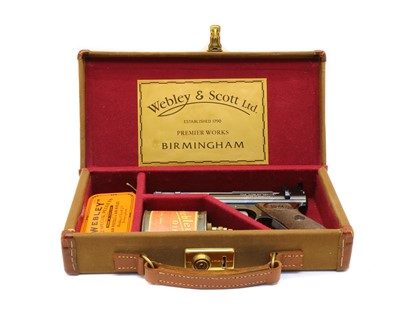 Lot 44 - A 22 Webley 'Senior' air pistol no. 1624