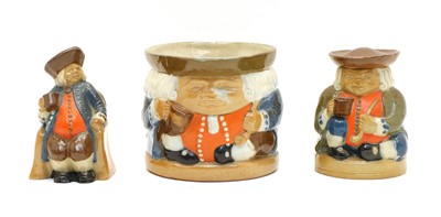Lot 285 - A Royal Doulton Lambeth stoneware Toby jug
