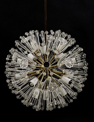 Lot 462 - An Austrian Rupert Nikoll 'Dandelion' or Sputnik chandelier