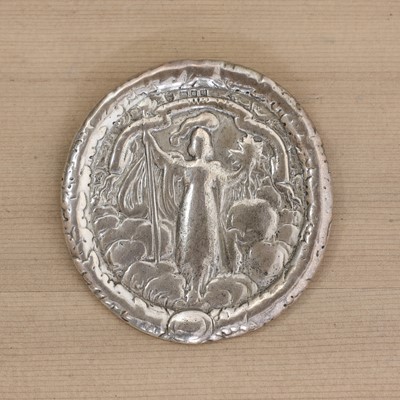 Lot 362 - A silver Guardian Assurance Fireman's badge