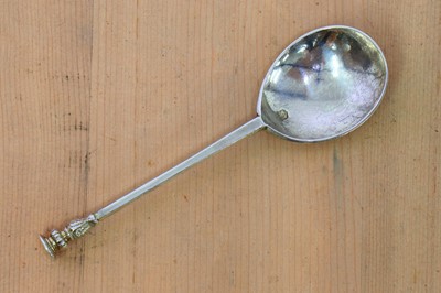 Lot 310 - A Charles I silver seal top spoon