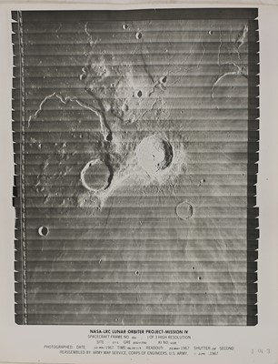 Lot 464 - A group of three NASA gelatin silver prints