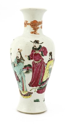 Lot 47 - A Chinese famille rose vase
