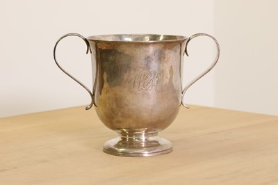 Lot 321 - A George I silver two-handled cup
