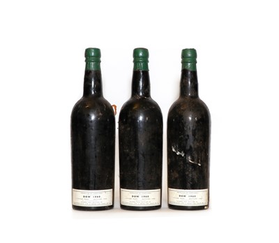Lot 278 - Dows, Vintage Port, 1960, (3)