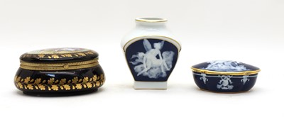 Lot 294 - A Limoges porcelain vase