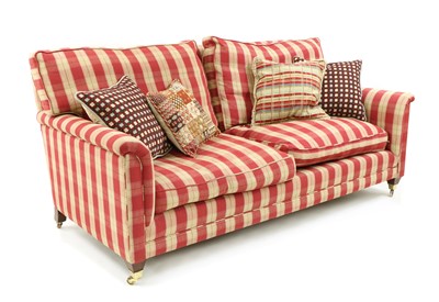 Lot 533 - A modern two-seater sofa by Nina Campbell