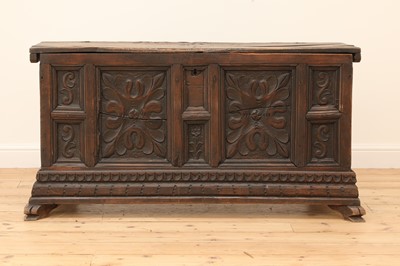 Lot 386 - A cassone