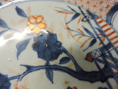 Lot 141 - Two Chinese blue and white meat dishes