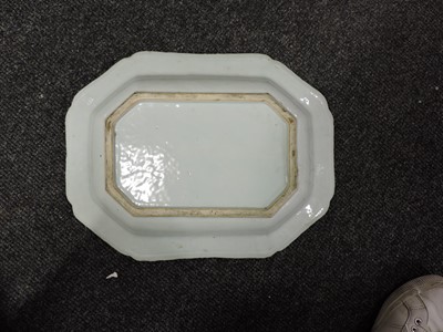 Lot 141 - Two Chinese blue and white meat dishes