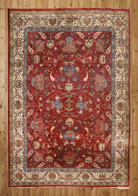 Lot 192 - A Persian wool carpet