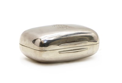 Lot 53 - A Victorian silver soapbox
