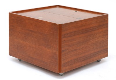 Lot 571 - A Danish teak 'Studioline' cocktail cabinet