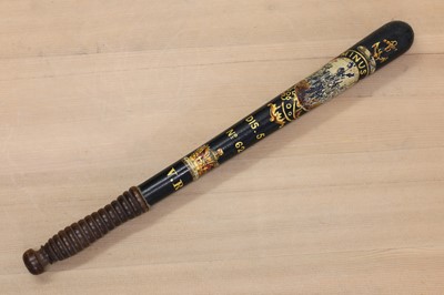Lot 207 - A Victorian Scottish truncheon