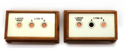 Lot 197 - Two Maternity Ward wall boxes