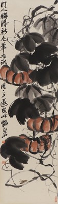 Lot 278 - A Chinese hanging scroll