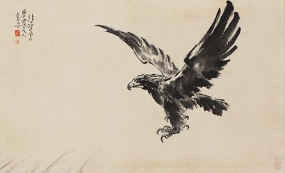 Lot 299 - A Chinese hanging scroll