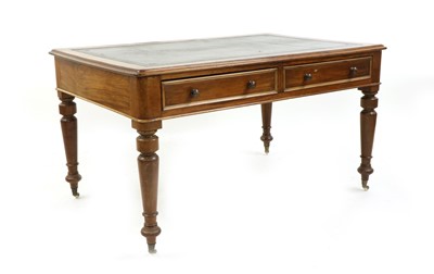 Lot 461 - A Victorian mahogany partners library table