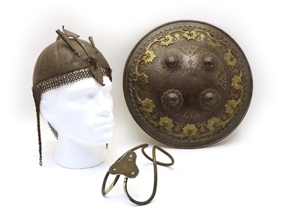 Lot 53 - An Indian 'Dhal' shield