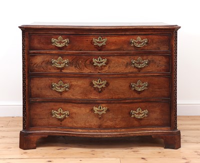 Lot 62A - A George III mahogany commode