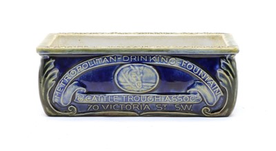 Lot 176 - A Royal Doulton stoneware trough
