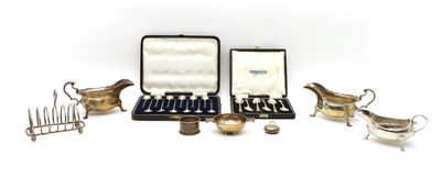Lot 66 - A collection of Sterling silver items