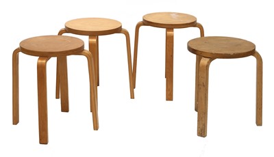 Lot 593 - Four 'Model 60' stacking stools